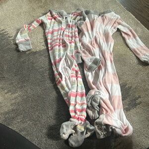 2 sets of bird bees pajamas